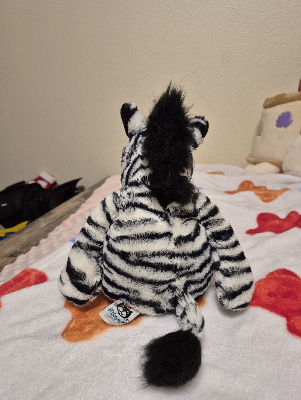 Jellycat Bashful Zebra 12 Inch - Picture 4 of 6